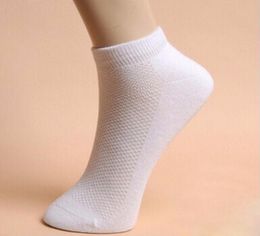 Men039s Ankle Socks Sports Summer Mesh Breathable Sport Thin Boat Socks For Male Solid White Mens Socks Brand Running Human 20 1566824