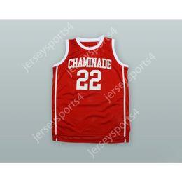 Custom JAYSON TATUM 22 CHAMINADE COLLEGE PREPARATORY SCHOOL RED BASKETBALL JERSEY All Stitched Size S M L XL XXL 3XL 4XL 5XL 6XL Top Quality