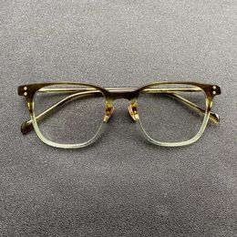 Sunglasses Frames Eye Glasses For Men Round GMS620 Japan Brand Titanium Women Trending Optical Oculos De Grau Feminino