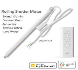 Epacket Aqara Rolling Shutter Motor Zigbee Mi Home APP Remote Control Intelligent Timing Setting Smart Roller Curtain Motor Homeki5283520