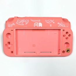 DIY Replacement Shell For Nintendo Switch Lite Console Front Back Cover & Buttons for Animal Crossing Theme Housing Case