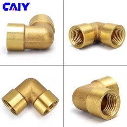 1/8" 1/4" 3/8" 1/2" BSP Female x Male Thread 90 Deg Brass Elbow Pipe Fitting Water Fuel Connector Coupler For Copper Adapter