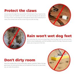 /Set Waterproof Pet Dog Shoes Chihuahua Non-Slip Rain Boots Shoes For Small Cats Dogs Puppy Pet Boots