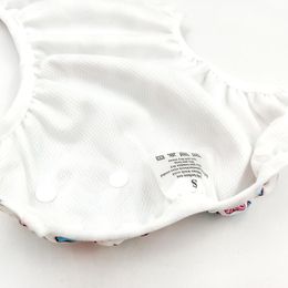 Pororo Baby swimwear Infant swimsuit for newborn girls boys Swimming Diaper 0-6months summer Beachwear printed reusable diapers