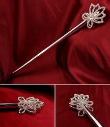 Angel Sceptres Rhinestone Fashion Pretty Girl Gift Props Double Side Bridal Miss Beauty Pageant Queen Winner Cosplay Party Sz0026781788