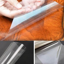 Window Stickers 50x100cm Self-adhesive Transparent Furniture Protective Film For Kitchen Bar Renovation Wallpaper Waterproof