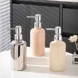 Liquid Soap Dispenser 350ml Creative Ceramic Sub-bottle Home Container Bathroom Decoration Accessories El Cosmetics Shampoo Collection