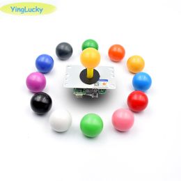 Games New highquality copy sanwa joystick 5pin 8yt arcade joystick with octagonal limiter and LB 35mm top ball for arcade cabinet