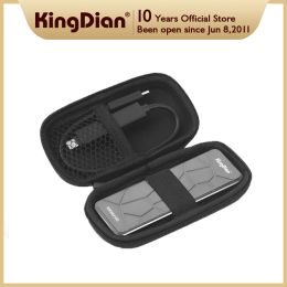 Drives Free Shipping Kingdian 500GB SSD RGB Light External Hard Drive 120GB/250GB/1TB SATA AHCI Protocol Portable Solid State Disk