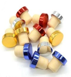 Tshape Wine Stopper Silicone Plug Cork Bottle Stopper Red Wine Cork Bottle Plug Bar Tool Sealing Cap Corks For Beer RRA283863006243