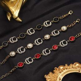 Retro Brand designer Jewellery set for women Necklace and Bracelet Gold Earrings designer necklace G jewlery set