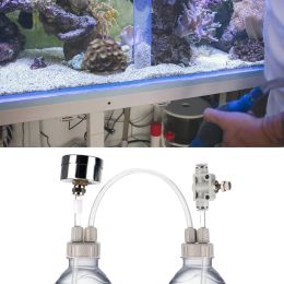 CO2 Generator System Kit With Pressure Air Flow Device Homemade CO2 DIY CO2 Valve Diffuser For Fish Tank Water Grass