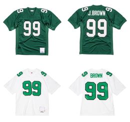 Stitched football Jerseys 99 Jerome Brown 1990 1991 mesh Legacy Retired retro Classics Jersey Men women youth S-6XL