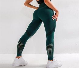 Seamless Leggings Women Stretchy Tight Push Up Sports Pants Tummy Control Yoga Pants Sport Fitness Gym Leggings20202659944