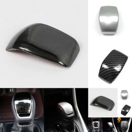 Wholesale for Toyota RAV4 RAV 4 2019 2020 2021 2022 XA50 ABS Carbon Fibre Car Shift Knob Gear Head Decorative Cover Trim Sticker