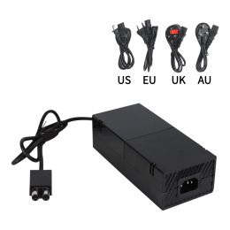 Supplys Black AC 100V240V Power Supply US/EU/UK/AU Plug Adapter USB Charging Charger For Xbox One Console AC Adapter Brick Charger Tool