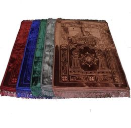 islam prayer mat muslim prayer mat portable foldable arabic sejadah rug carpet Random pattern 2009255191065