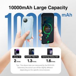 KUULAA Power Bank 10000mAh 22.5W PD Portable Charger for iPhone 15/14/13/12 Pro Max & Samsung/Xiaomi External Battery PowerBank