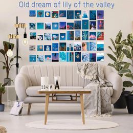 Wall Stickers 2Pcs Kit Pictures Decoration For Teen Girls Diy Material Home Bedroom Furniture