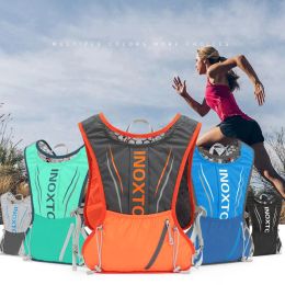 Bags Upgraded Trail Running Backpack 5L Outdoor Crosscountry Marathon Hydration Vest Belt Pack Ultra Light Riding Rucksack Bag 1.5L