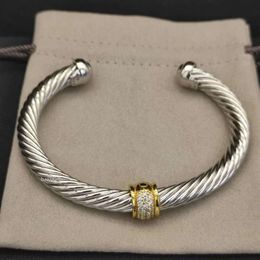 DY Bracelet Trendy Retro Style Bracelet Designer David Yurma Bracelet 925 Silver Bracelet Simple Designer Jewellery for Men Women 2787