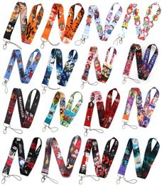 Keychains Lanyards Classic Horror Movie Scream Neck Straps Id Badge Holder Pendant Keyring Charm Cell Phone Cosplay Keychain Gift 6221540