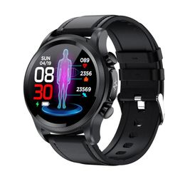 Smart Watches Cardica Blood Smart Watch ECG Monitoring Blood Pressure Body Temperature Smartwatch Men IP68 Waterproof Fitn8476816