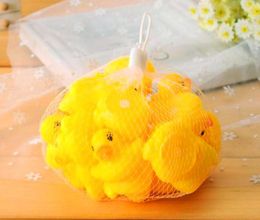 200pcs Cheap whole Baby Bath Water Toy toys Sounds Yellow Rubber Ducks Kids Bathe Children Swiming Beach Gifts4830100