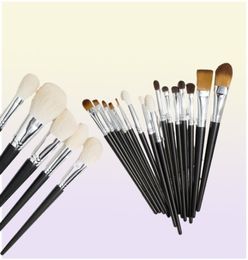 Shinedo Powder Matte Black Colour Soft Goat Hair Makeup Brushes High Quality Cosmetics Tools Brochas Maquillage 2207229571624