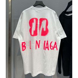 High Summer Mens Designer T Shirt Casual Man Womens Tees With Letters Print Short Sleeves Top Luxury Men Hip Hop clothes Oversized loose fitting casual wear Lulusup