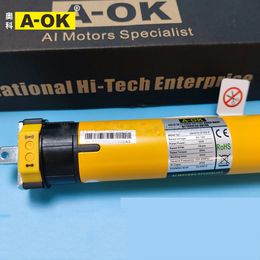 A-ok Tubular Motor AM35-6/18-ES-E Roller shutter li battery Motor