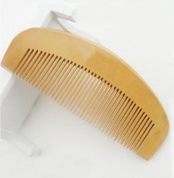 80pcs no logo 13cm Handmade Peach Anti Static Hair Comb for Women Male Static Natural2435160