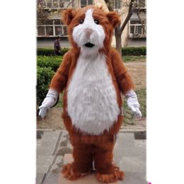 2024 Affable Hamsters Mascot Costumes high quality Cartoon Character Outfit Suit Carnival Adults Size Christmas Party Carnival Party