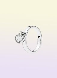 Romantic Smart Love Ring 925 Sterling Silver CZ Diamond Applicable to Jewels Love Lock Lady Valentine's Day Gift Ring5437527