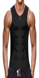 Men Waist Trainer Vest for Neoprene Corset Body Tummy Shaper Zipper Shapewear Sauna Slimming Shirt263D4712151