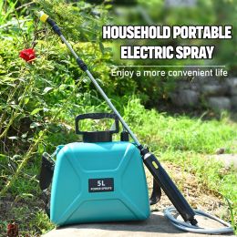 5L Electric Sprayer 2400mAh Rechargeable Automatic Garden Sprayer Plant Sprayer Bottle Sprinkler Watering Can Garden Irrigation