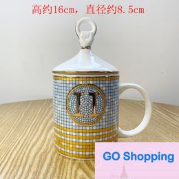 Designer Personalised Trendy Vintage Mug Ceramic Men's and Women's Milk Household Water Cup Office Tea Cups Milk Cups