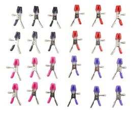 Massage Adjustable Stainless Steel Metal Breast Clips Nipple Clamps Slave Bondage Sex Toys Adults Games for women sexual toy whole9599928