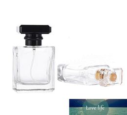 HighGrade Crystal Empty Spray Perfume Bottles Big Capacity Clear Travel Glass Bottle 50ml For Cosmetics Make Up Factory exp2365458