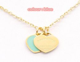 316L Stainless Steel Fashion Fine Jewellery Lovers Love Heart Locket Charms Chain Necklaces Pendants For Women3382935