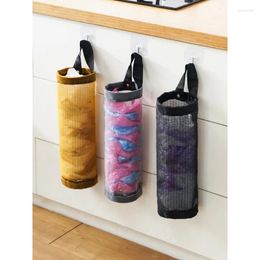 Storage Bags Bathroom Organizer Clothes Toy Kitchen Wall-mounted Garbage Bag Household Sundries Extraction Box
