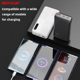 20000mAh High-Capacity Power Bank For iPhone 15 Xiaomi 10000mAh 22.5W USB C PD20W Fast Charging External Spare Battery Powerbank