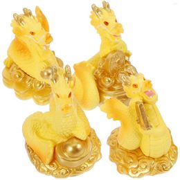 Garden Decorations Chinese Dragon Figurines 2024 Year The Statue Good Luck Gift