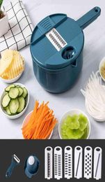 Vegetable Cutter Multifunctional Mandoline Slicer Fruit Potato Peeler Carrot Cheese Grater Kitchen accessories chopper slicer 21036083935