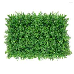 Decorative Flowers Practical Simulated Lawn Artificial Turf 40 60cm Soft Wall Decoration Green Grass Greenery Panels