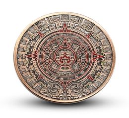 Other Arts and Crafts Mexico Mayan Aztec Calendar Art Prophecy Culture Coins Collectibles6996456