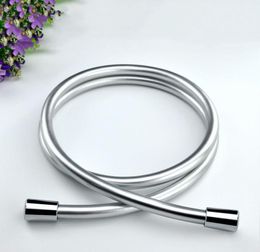 High Pressure PVC Silver Black PVC Smooth Shower Hose For Bath Handheld Shower Head Flexible Shower Hose1592345