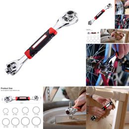 New 2024 2024 Universal Wrench 48 In 1 Tools Socket Work With Spline Bolts Torx 6-12-Point 360 Degree Spanner Tool For Home Car Repair