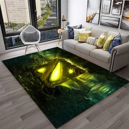 3D Classics Game Dota2 Gamer HD Carpet Rug for Home Living Room Bedroom Sofa Doormat Decor,kids Play Area Rug Non-slip Floor Mat