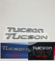 For Hyundai Tucson Rear Trunk Tailgate Emblem Badge Logo Nameplate Chrome Stickers2811893